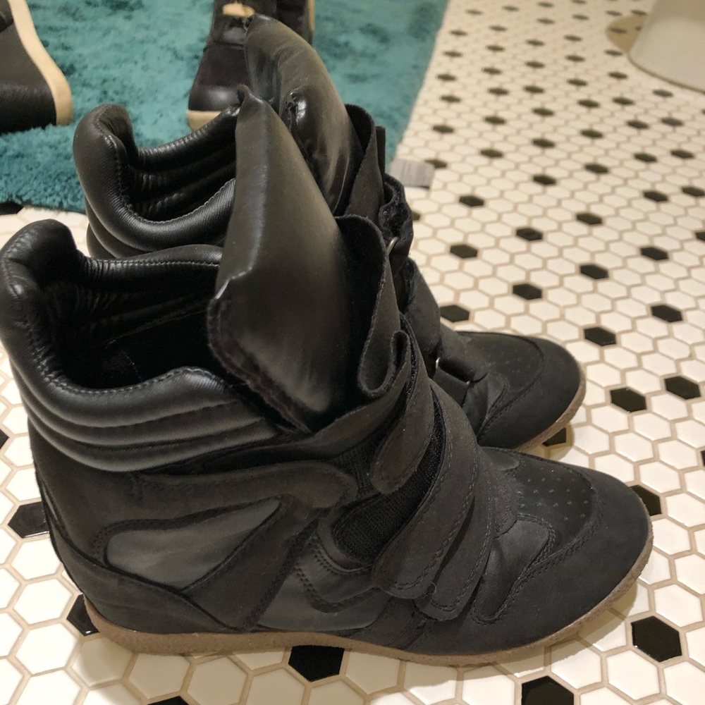 Sneaker heels shoes